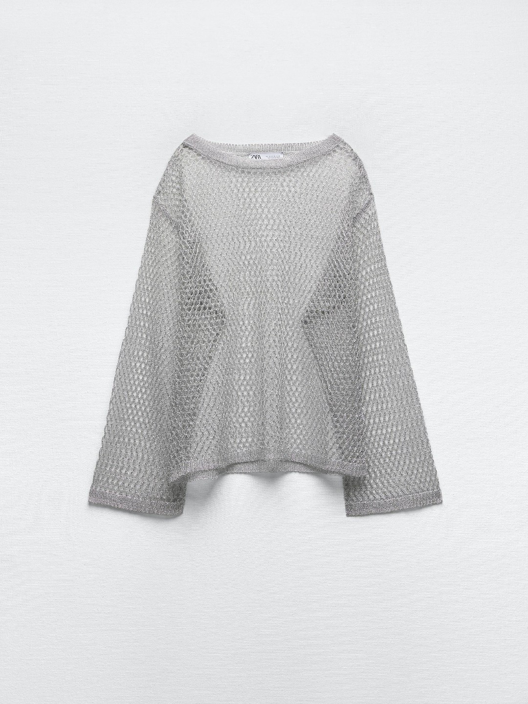 

ZARA Adults-Women Tops, Silver