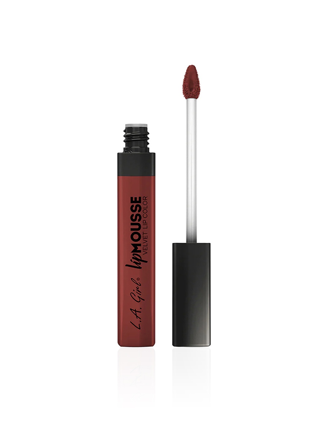 

L.A Girl Non-Sticky Lip Mousse Velvet Lip Color with Vitamin E 6 ml - Unstoppable, Brown