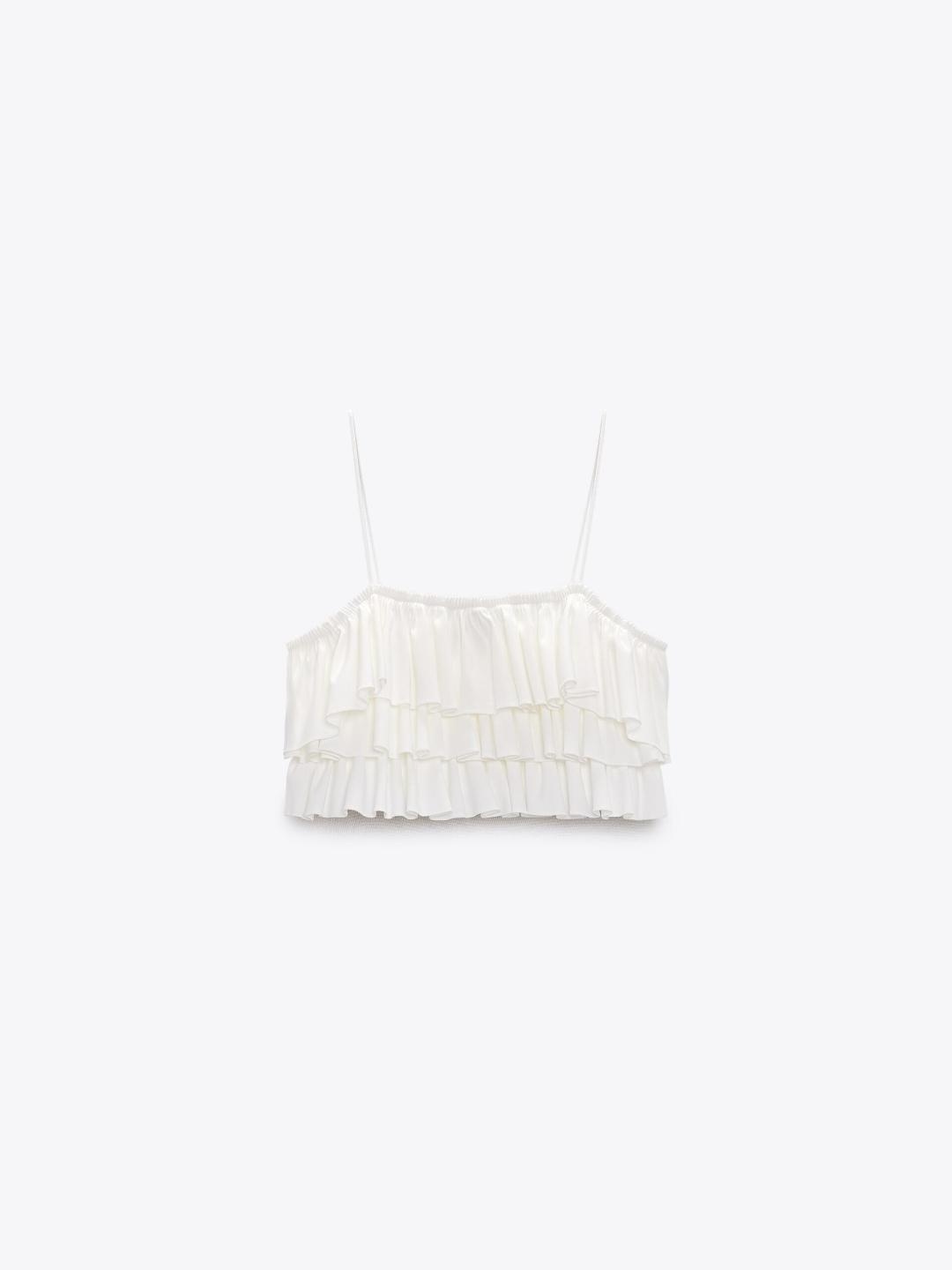 

ZARA Adults-Women Tops, White