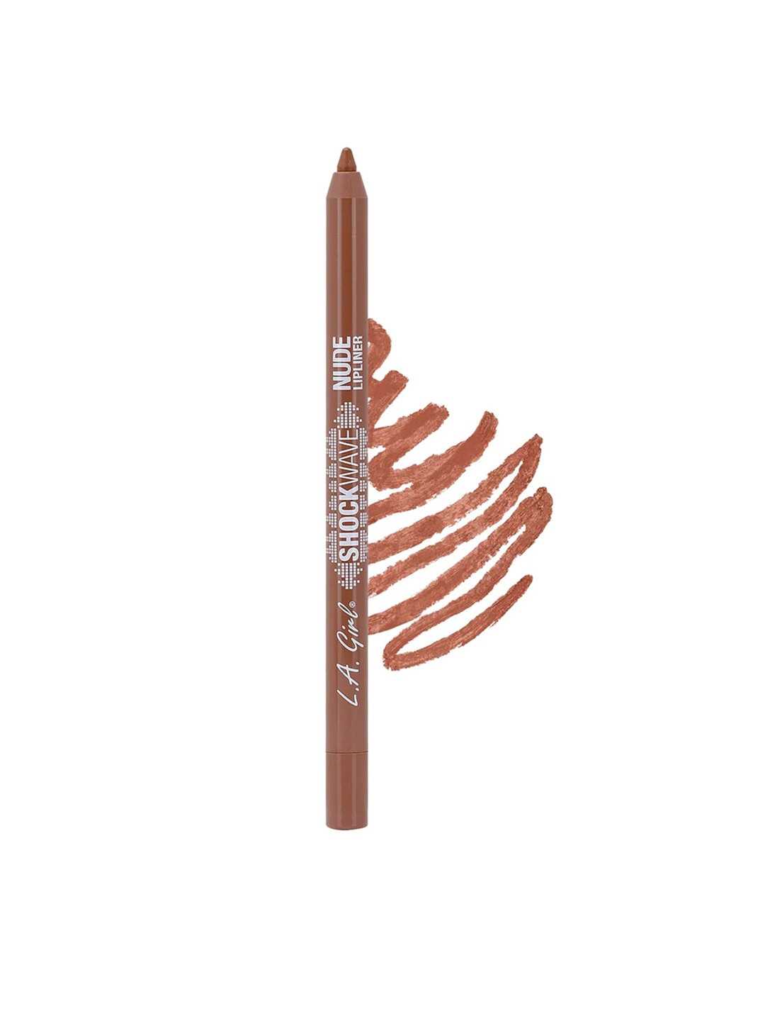 

L.A Girl Water-Resistant & Smudge Proof Shockwave Nude Lip Liner 1.2 g - Sand Storm, Brown