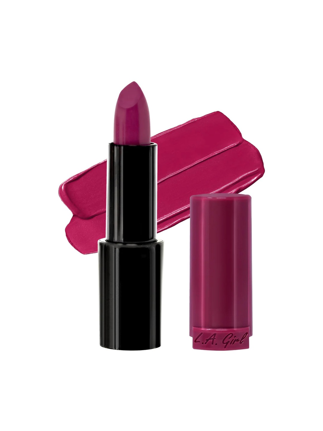 

L.A Girl Pretty & Plump Creamy Lipstick with Vitamin E & Shea Butter - Surge, Purple