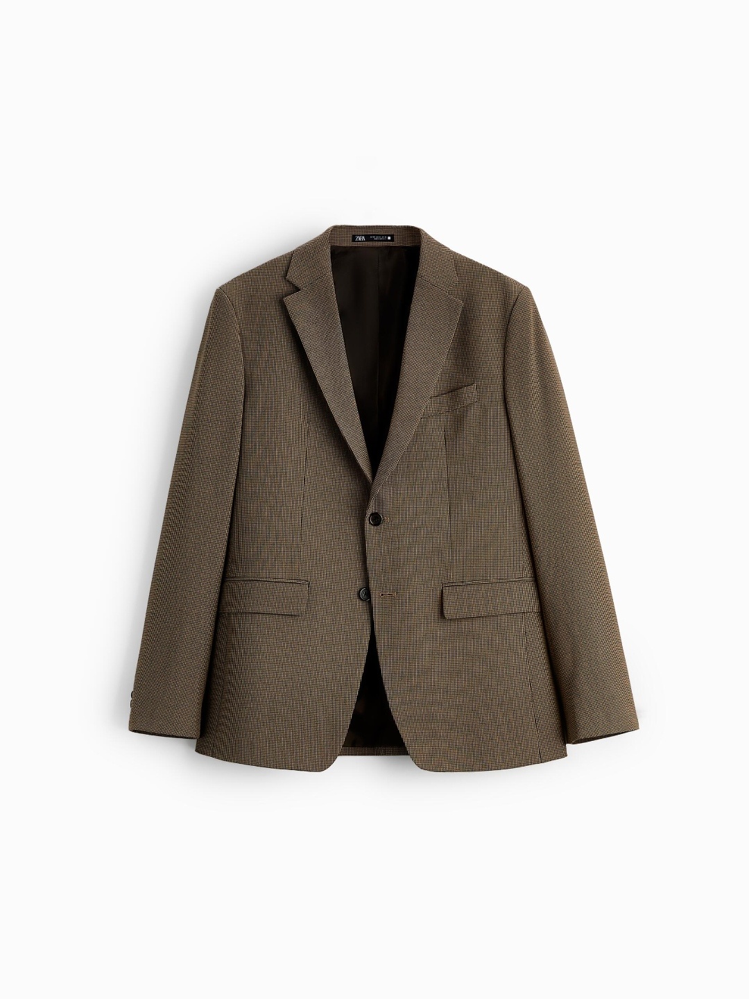 

ZARA Men Brown Blazers