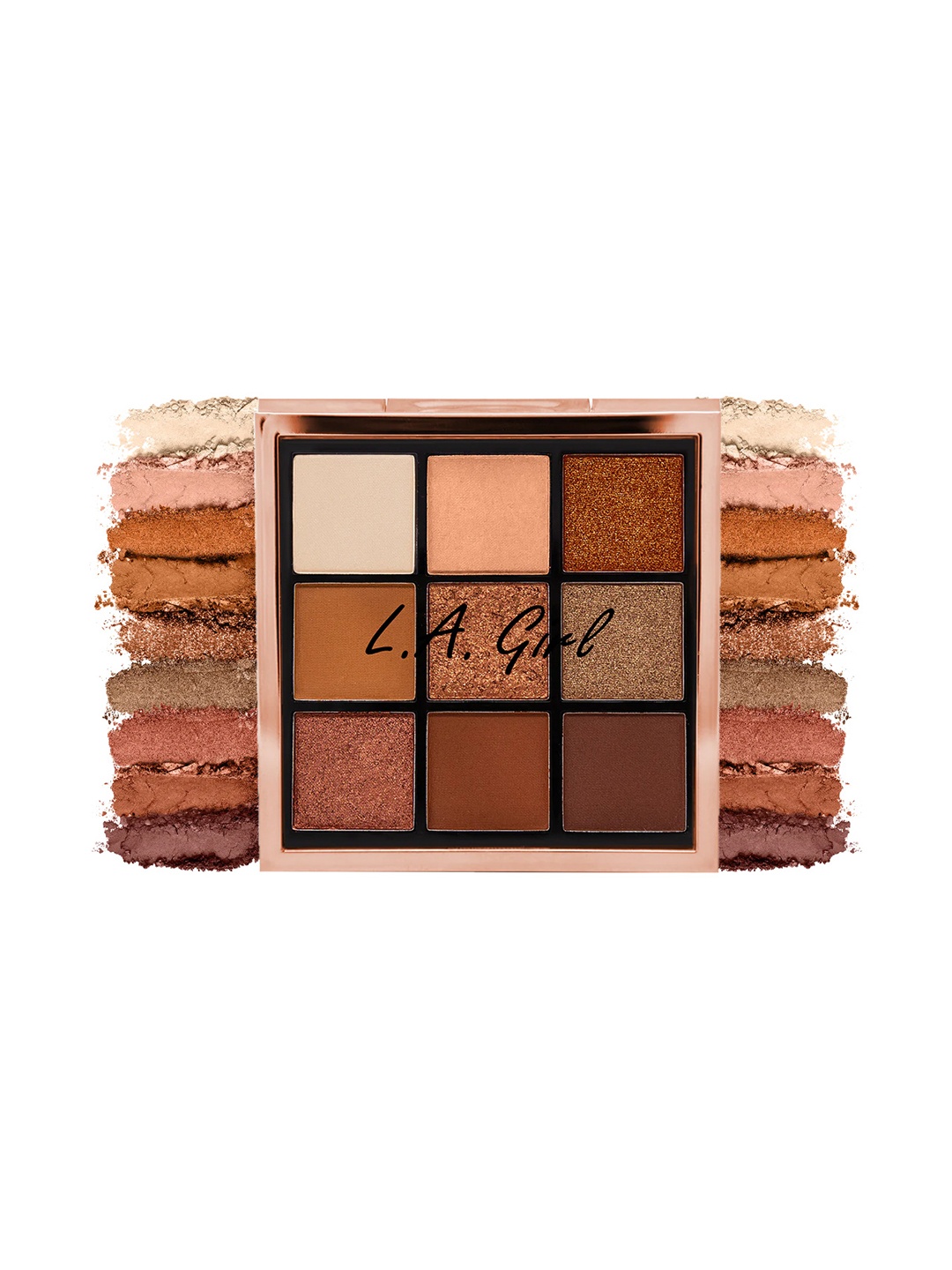

L.A Girl Keep It Playful 9-Color Eyeshadow Palette - Foreplay, Brown