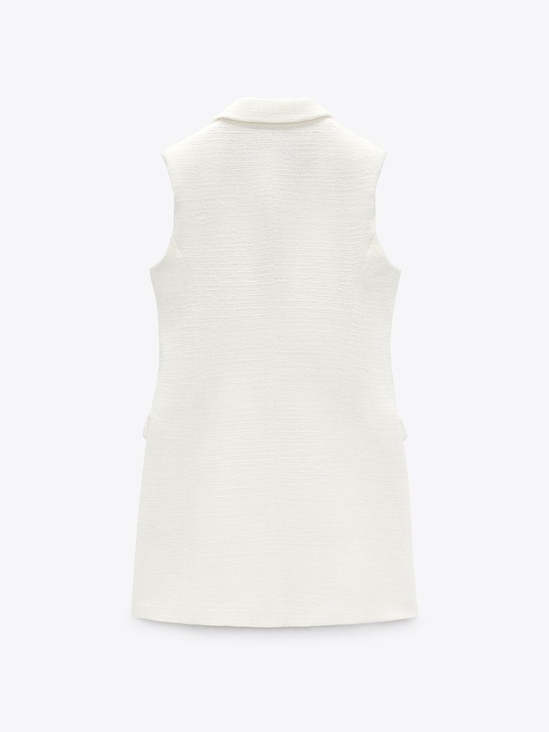 

ZARA Women White Waistcoat