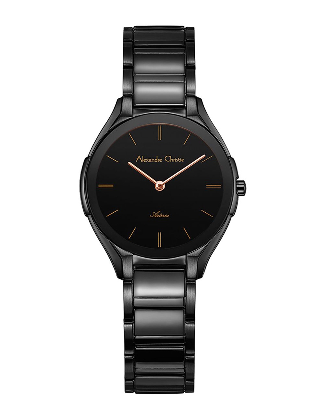 

Alexandre Christie Women Dial Bracelet Style Straps Analogue Watch 8610LHBIPBARG, Black