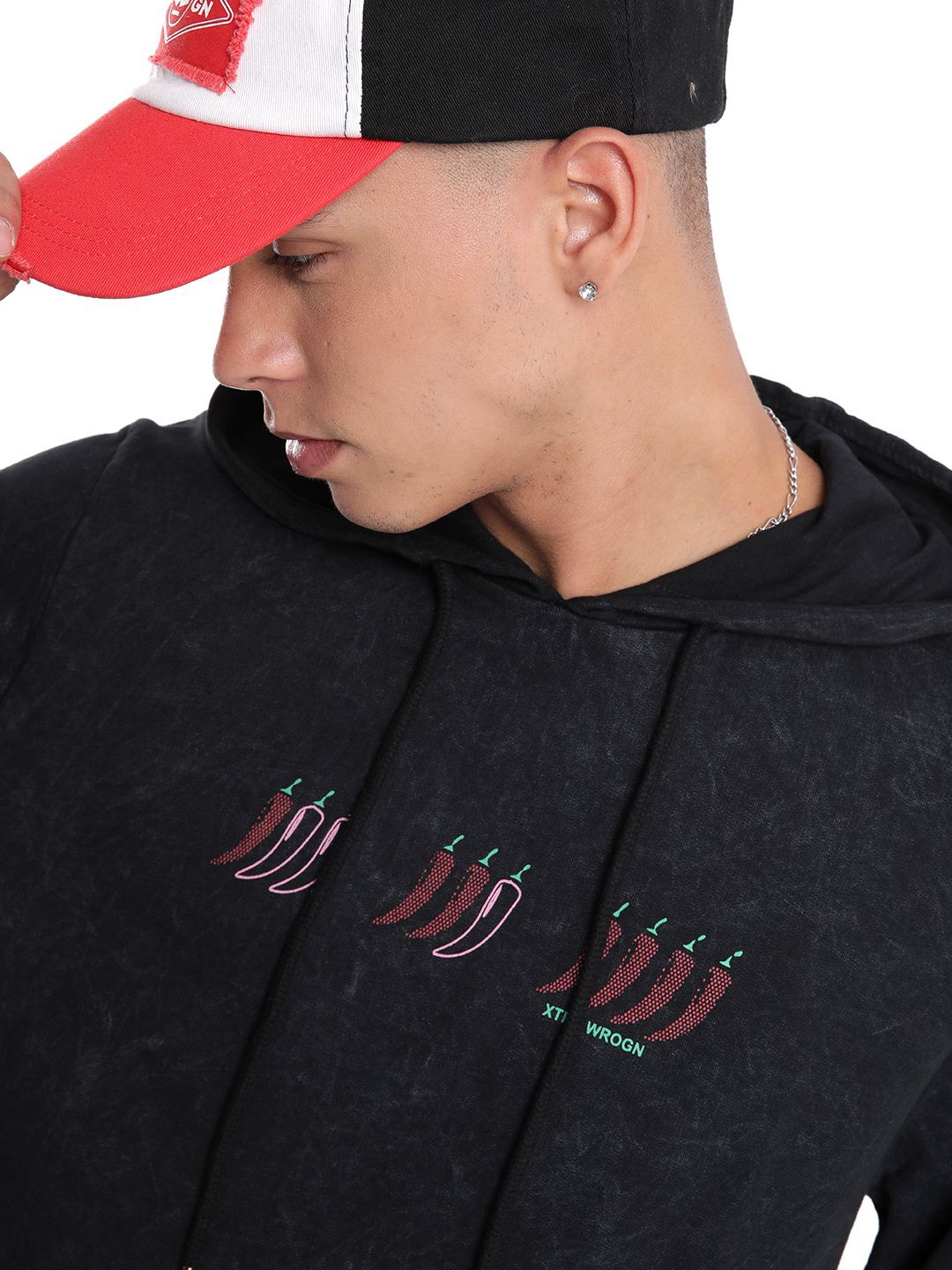 

WROGN Men Long Sleeves Pullover Sweatshirt, Black