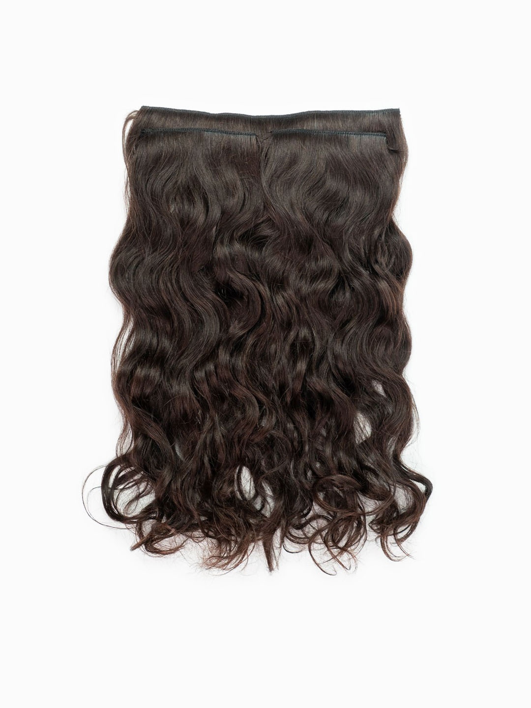 

GEMERIA HAIR Set Of 3 Clip In Volumizer Hair Extension 22Inch Each - Dark Brown