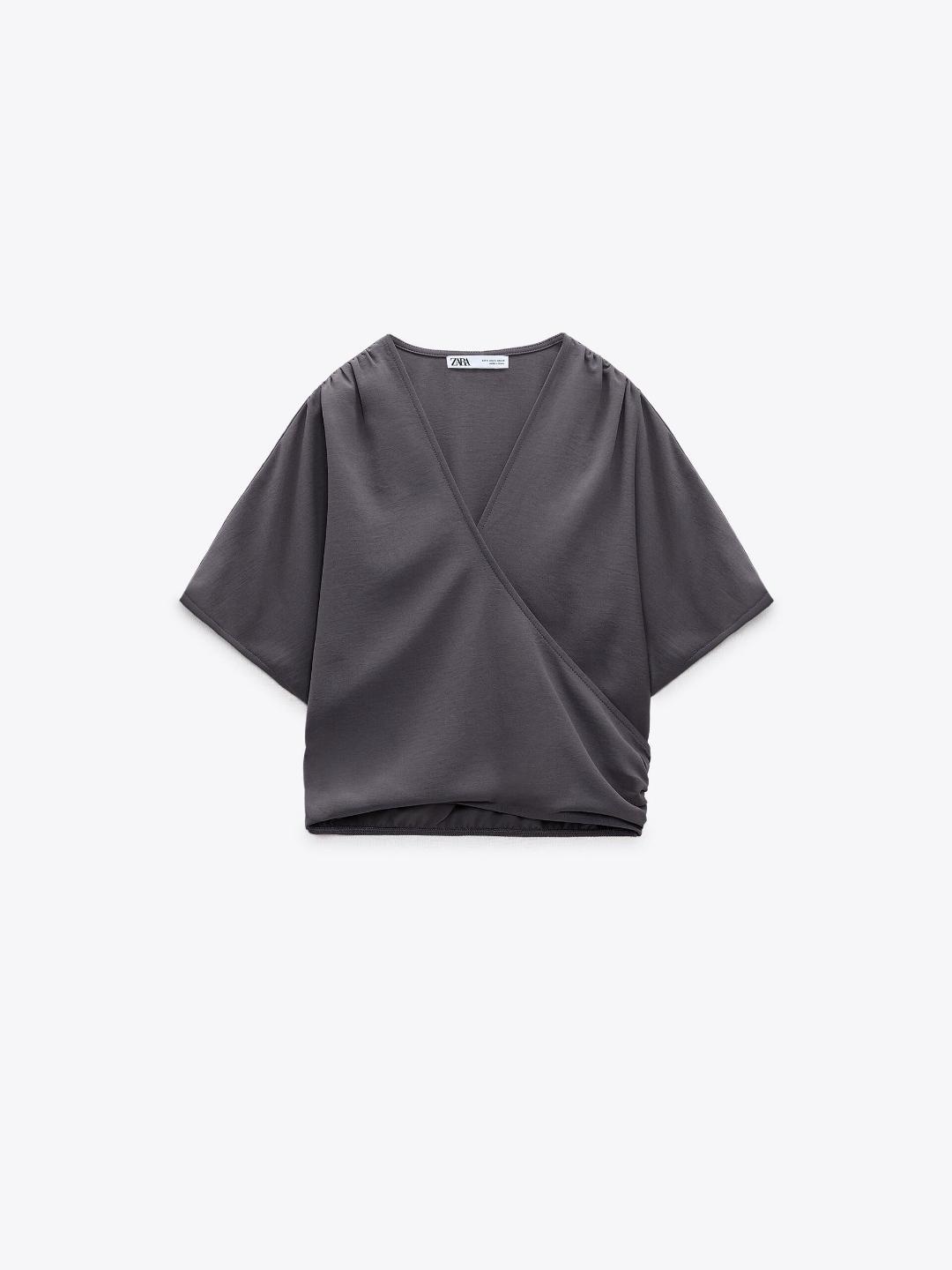 

ZARA Adults-Women Tops, Grey