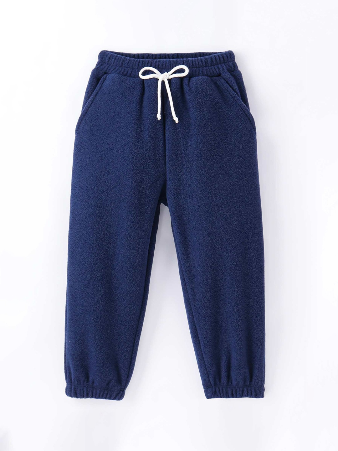 

CrayonFlakes Kids Mid Rise Lounge Pant, Navy blue