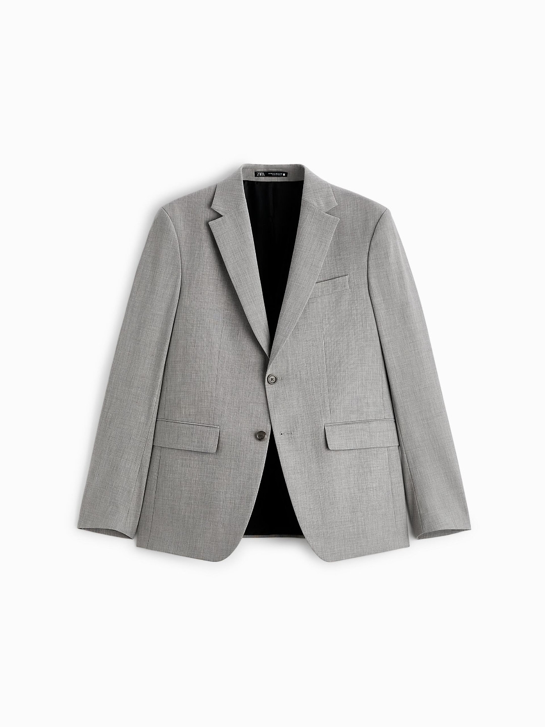 

ZARA Men Grey Blazers