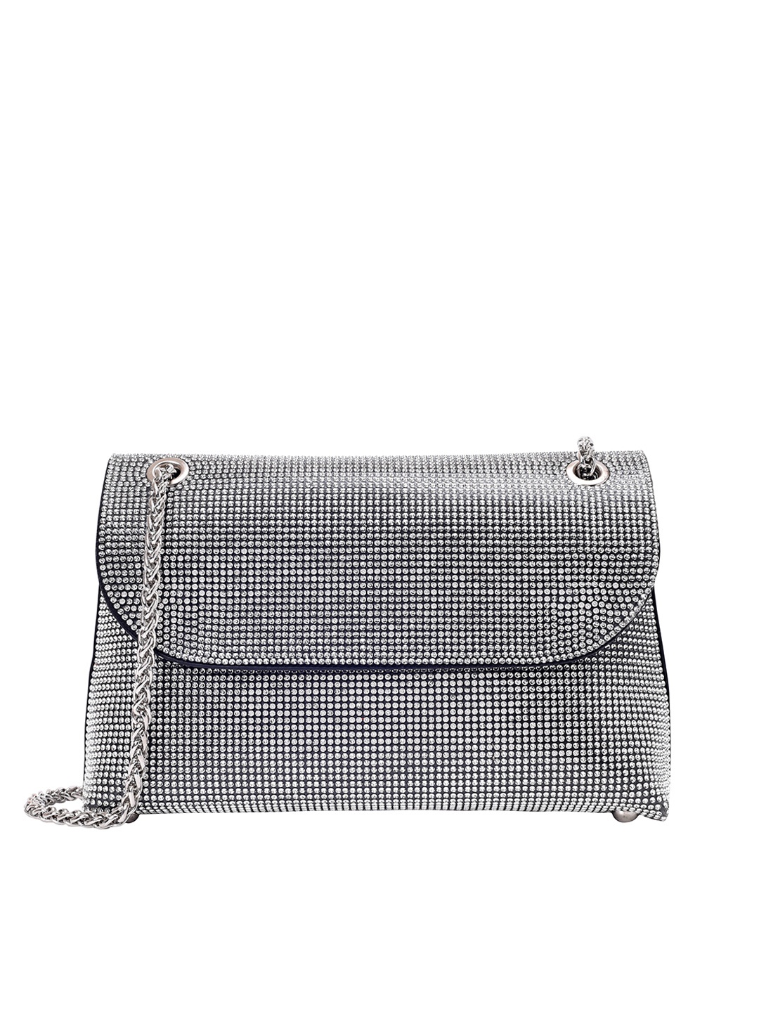 

Lino Perros Embellished Shoulder Bag, Silver