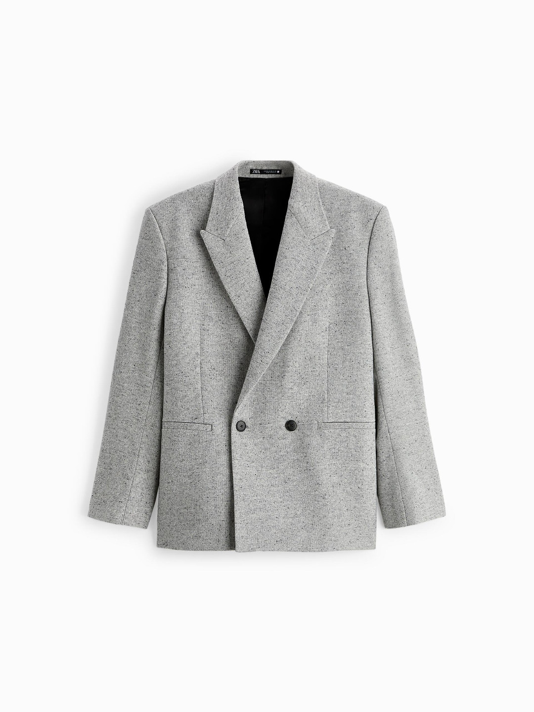 

ZARA Men Grey Blazers