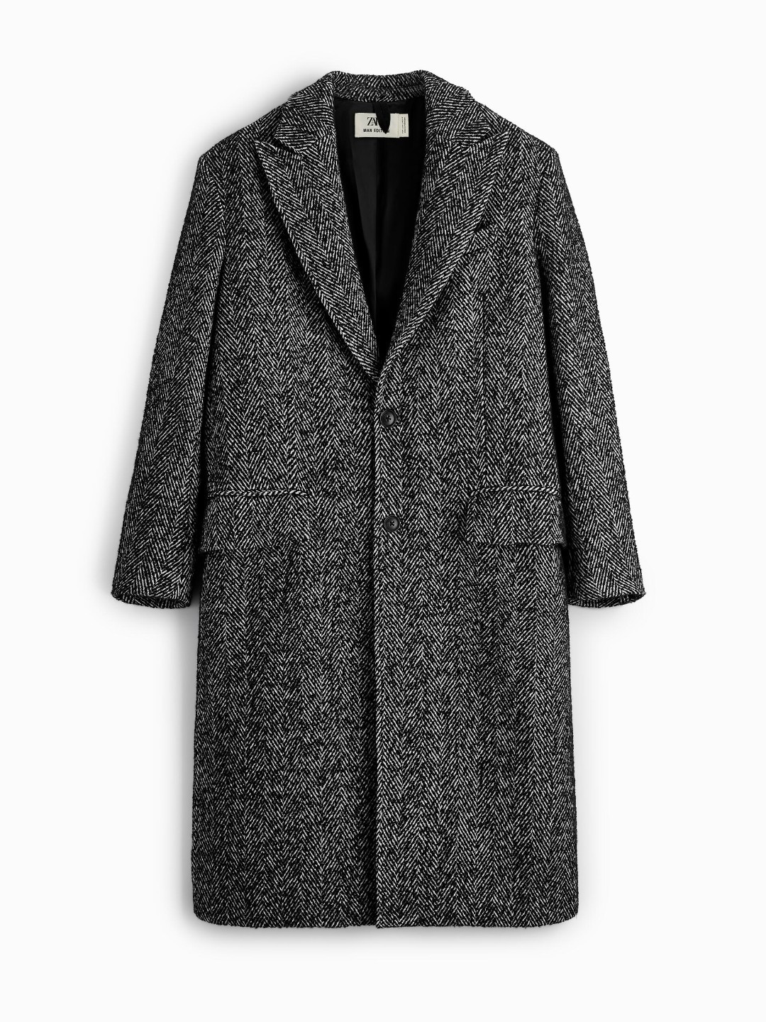 

ZARA Men Black Coats