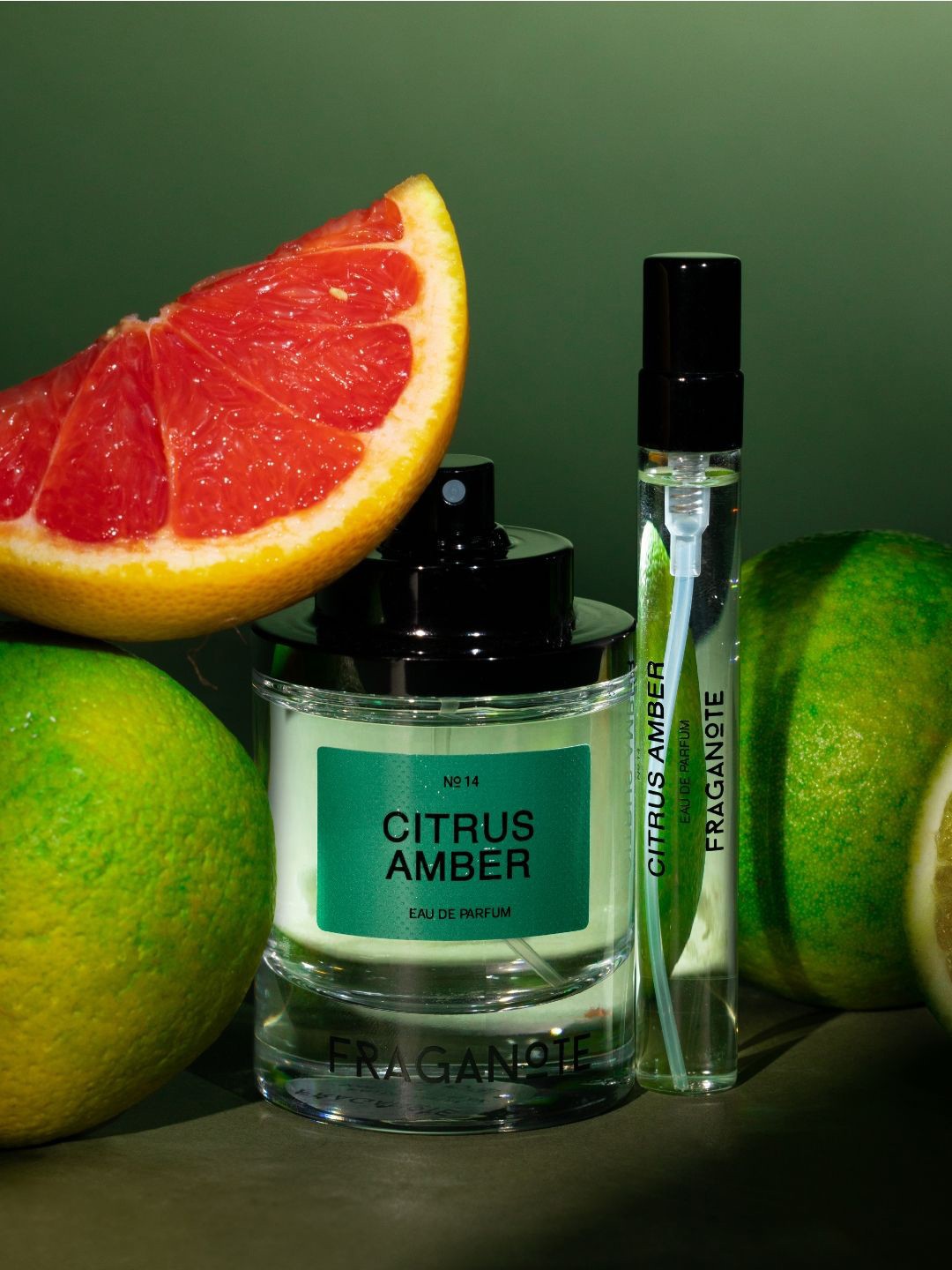 

Fraganote Men Citrus Amber Eau De Parfum - 50 ml, Teal