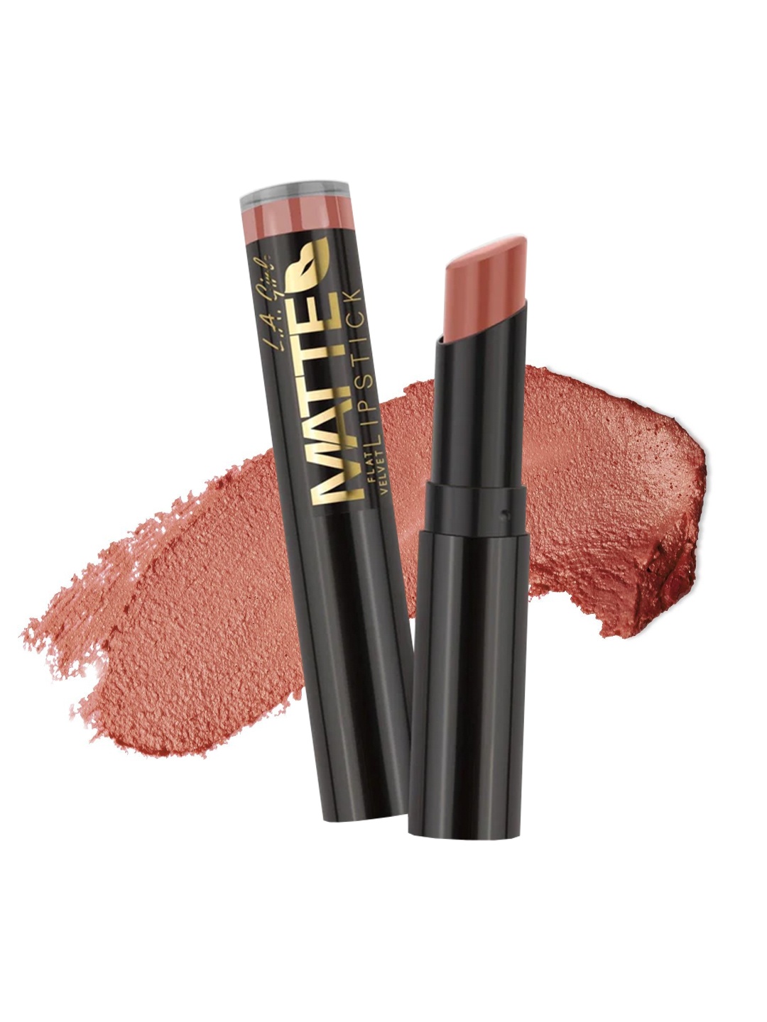 

L.A Girl Snuggle Flat Velvet Matte Lipstick, Nude