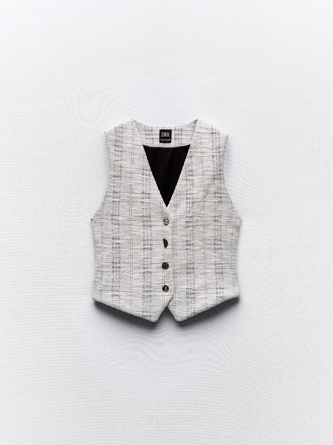 

ZARA Women White Waistcoat