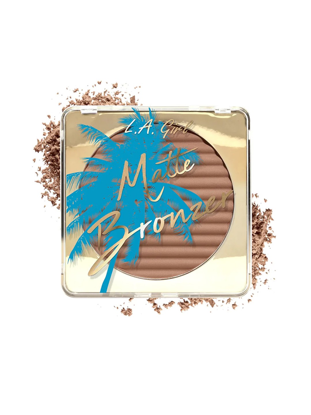 

L.A Girl Matte Bronzer with Coconut Fruit Extract & Vitamin E - Back To The Beach GBL413, Brown