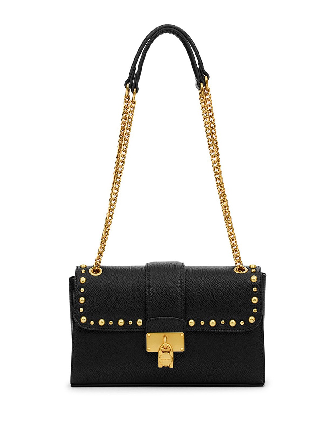 

MIRAGGIO Black PU Alice Crossbody Bag