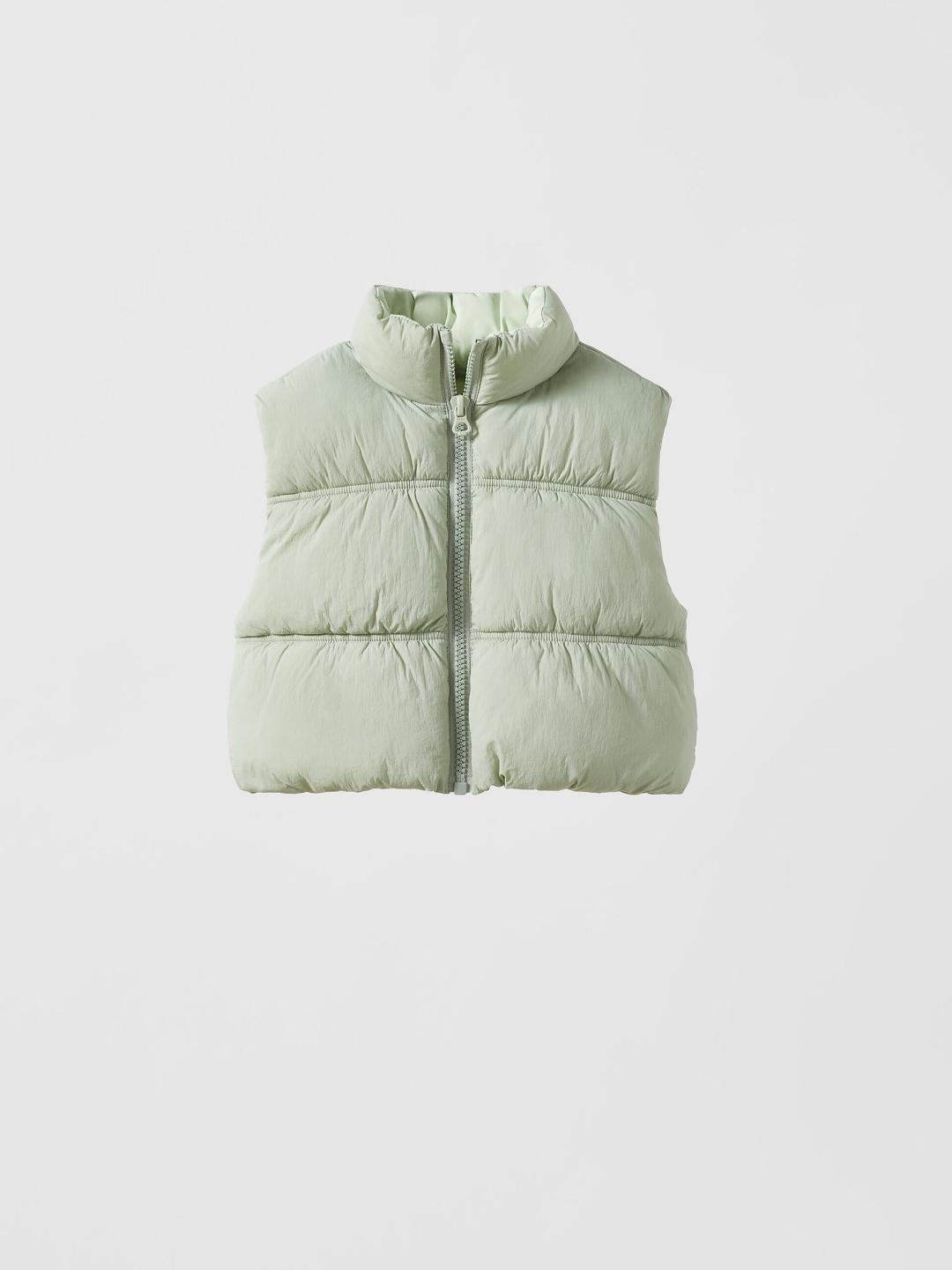 

ZARA Girls Green Waistcoat