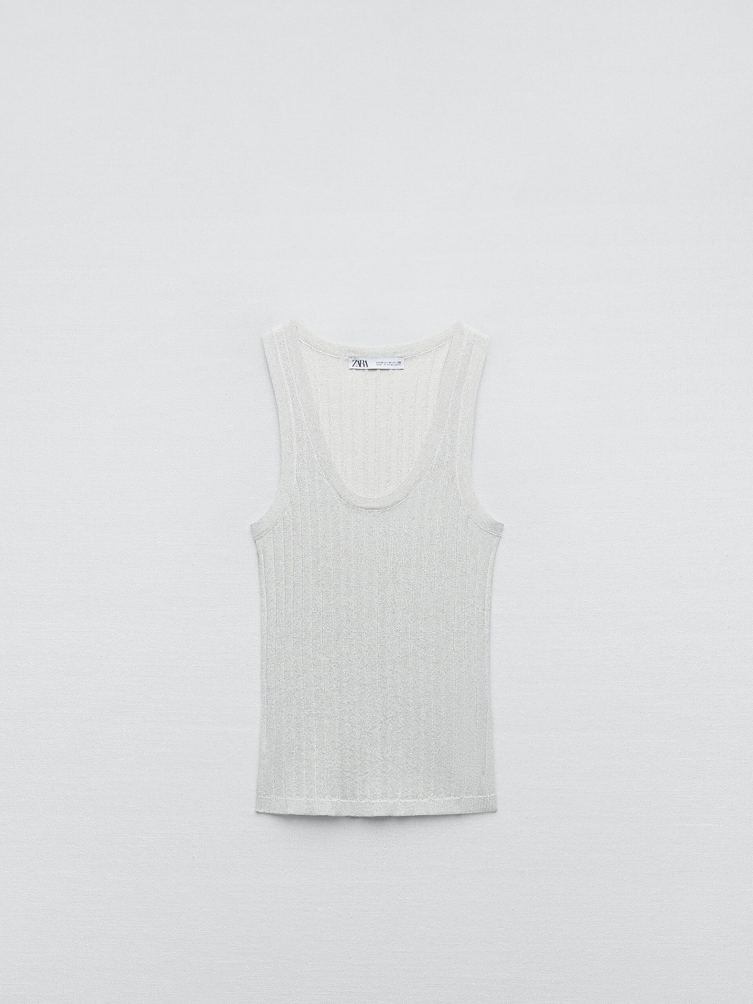 

ZARA Adults-Women Tops, Silver