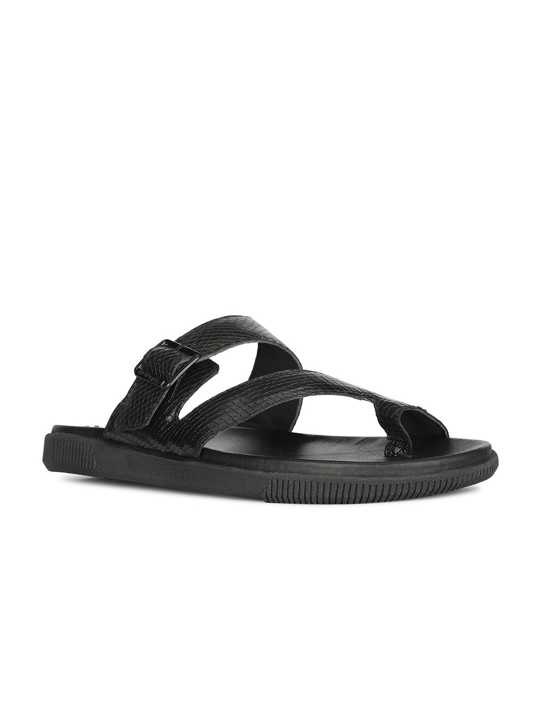 

Hush Puppies Men Thong Flip-Flops, Black