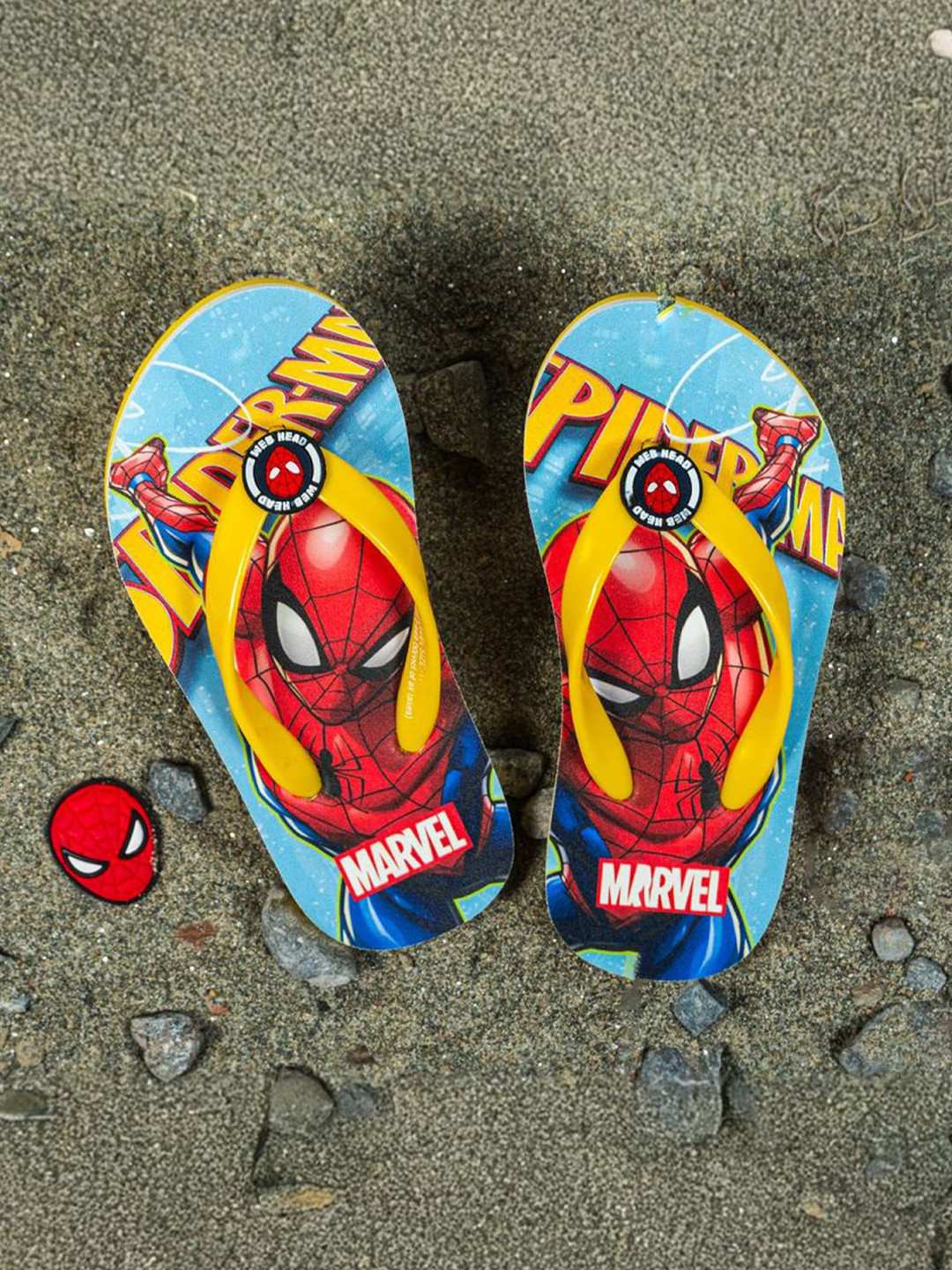 

toothless Boys Printed Thong Flip-Flops, Blue