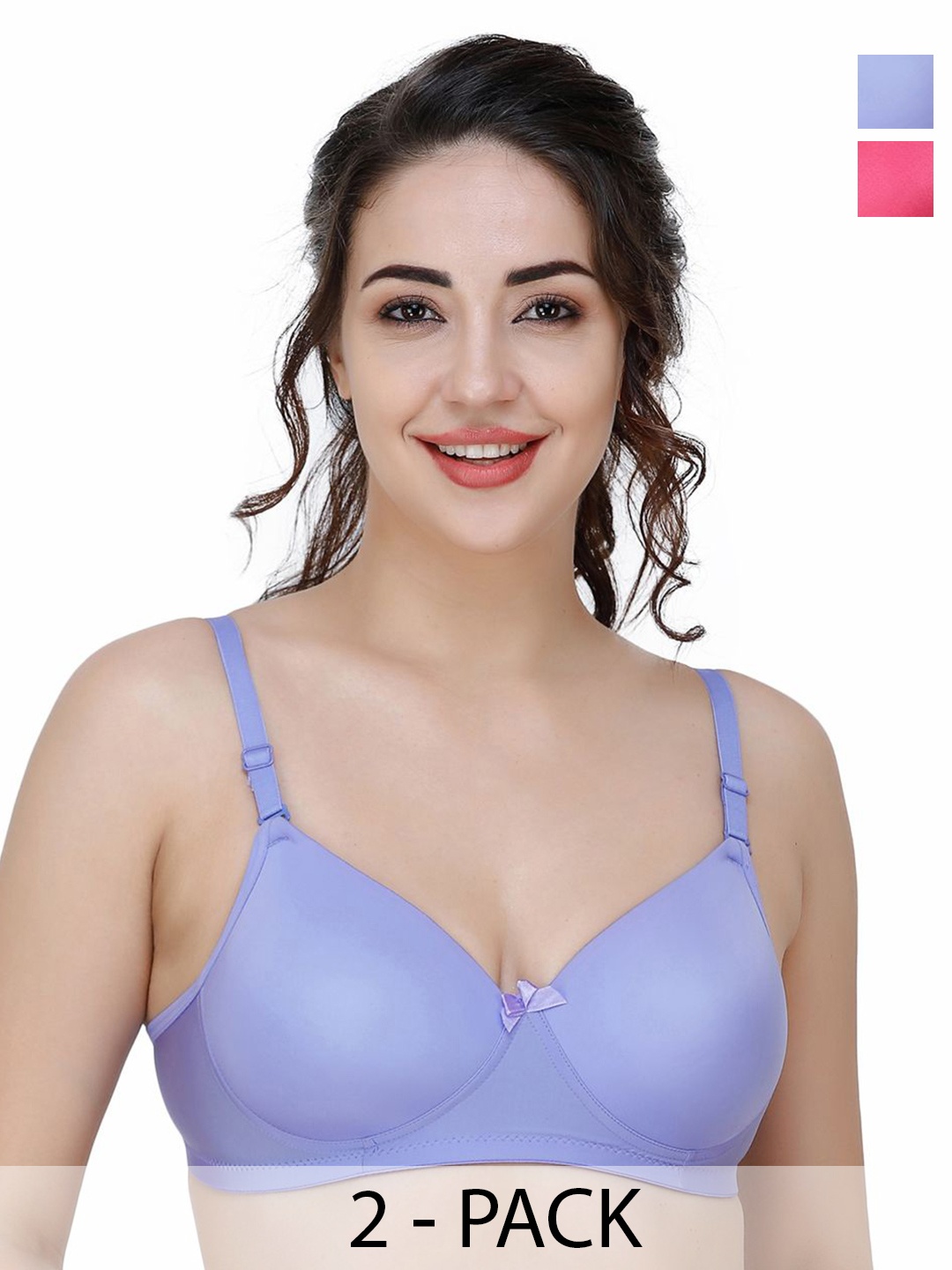 

College Girl Bra Full Coverage Lightly Padded, Blue