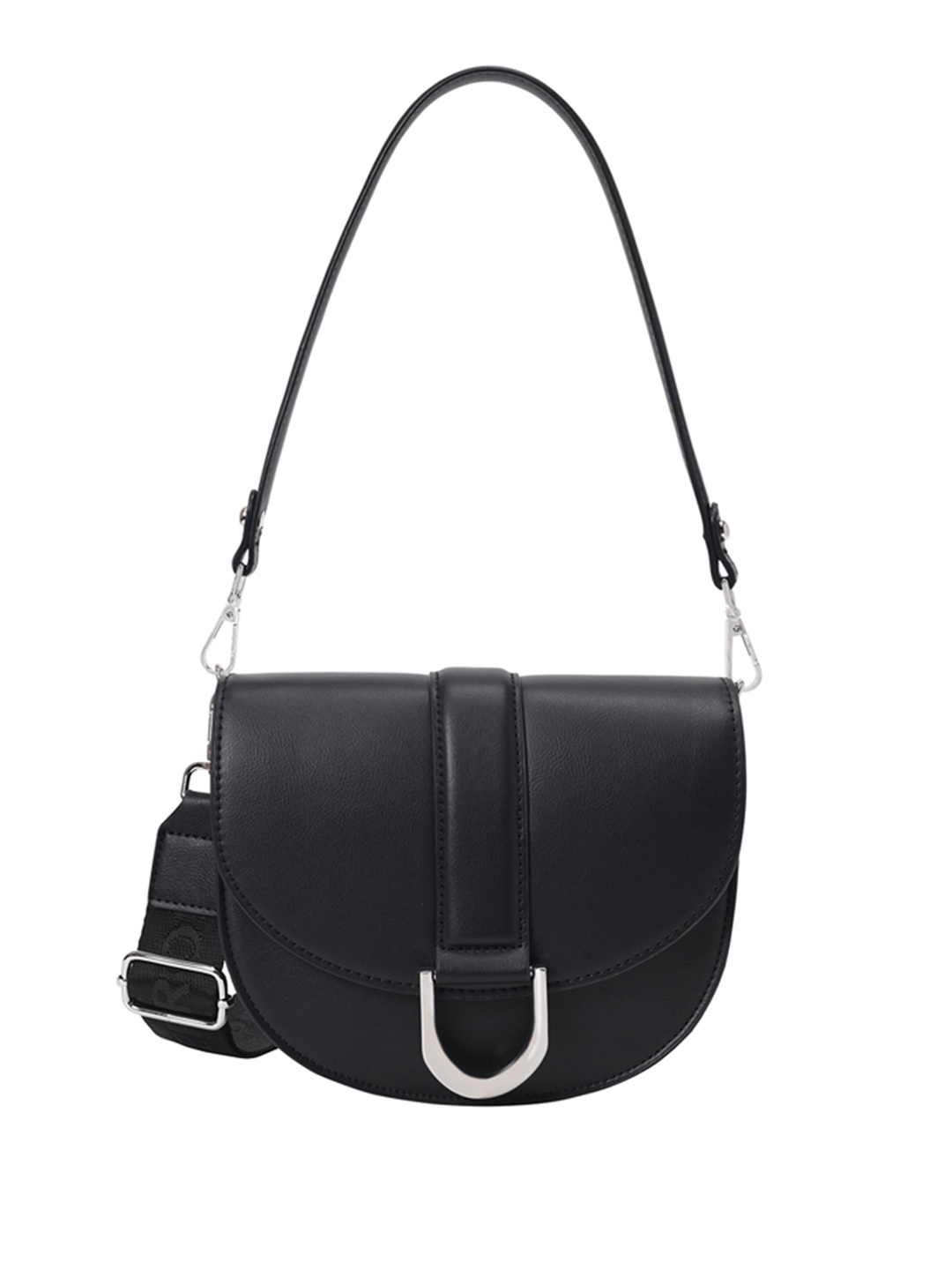 

Lino Perros Structured Shoulder Bag, Black