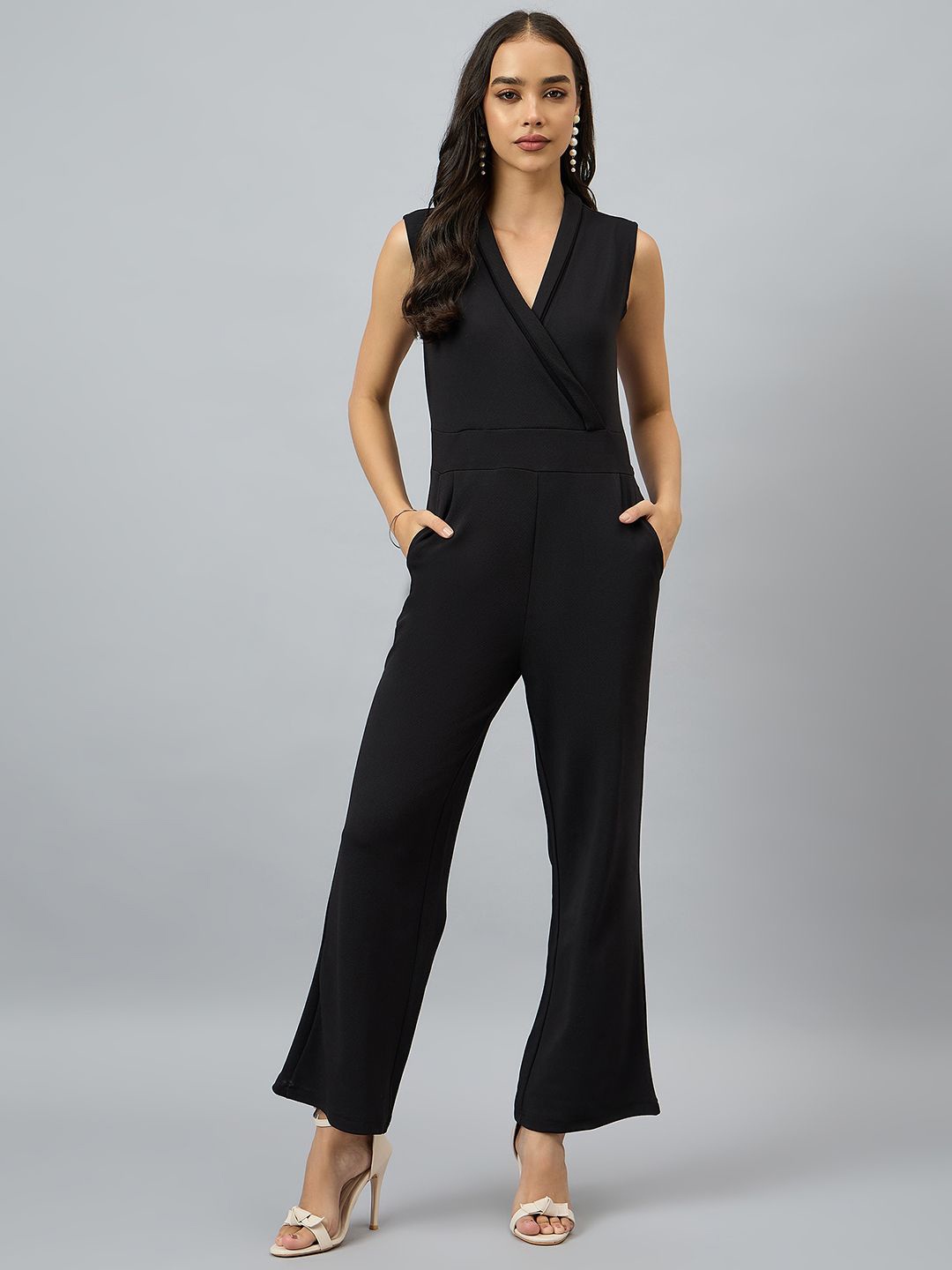 

COLOR CAPITAL Women Basic Jumpsuit, Black