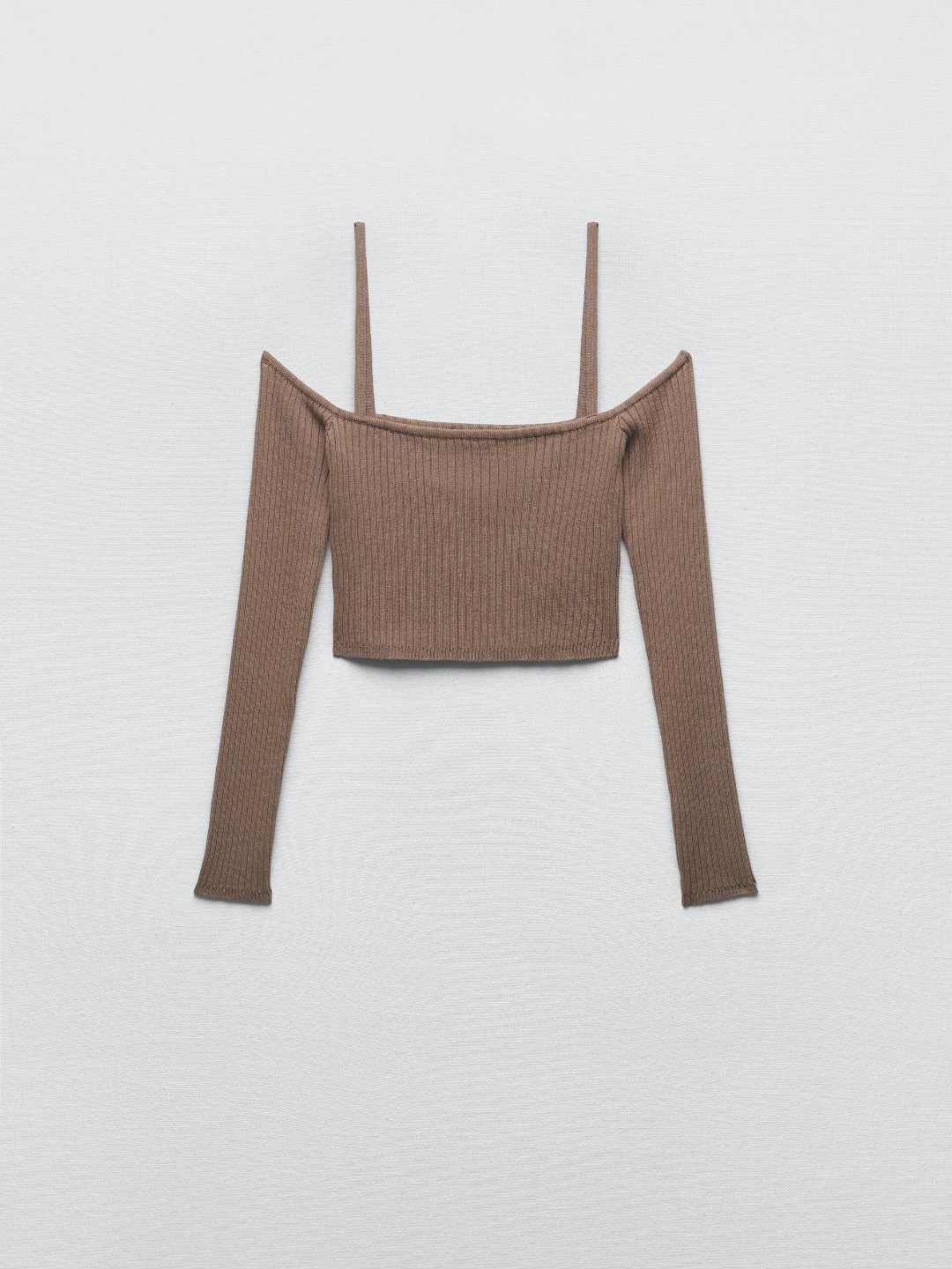 

ZARA Adults-Women Tops, Brown