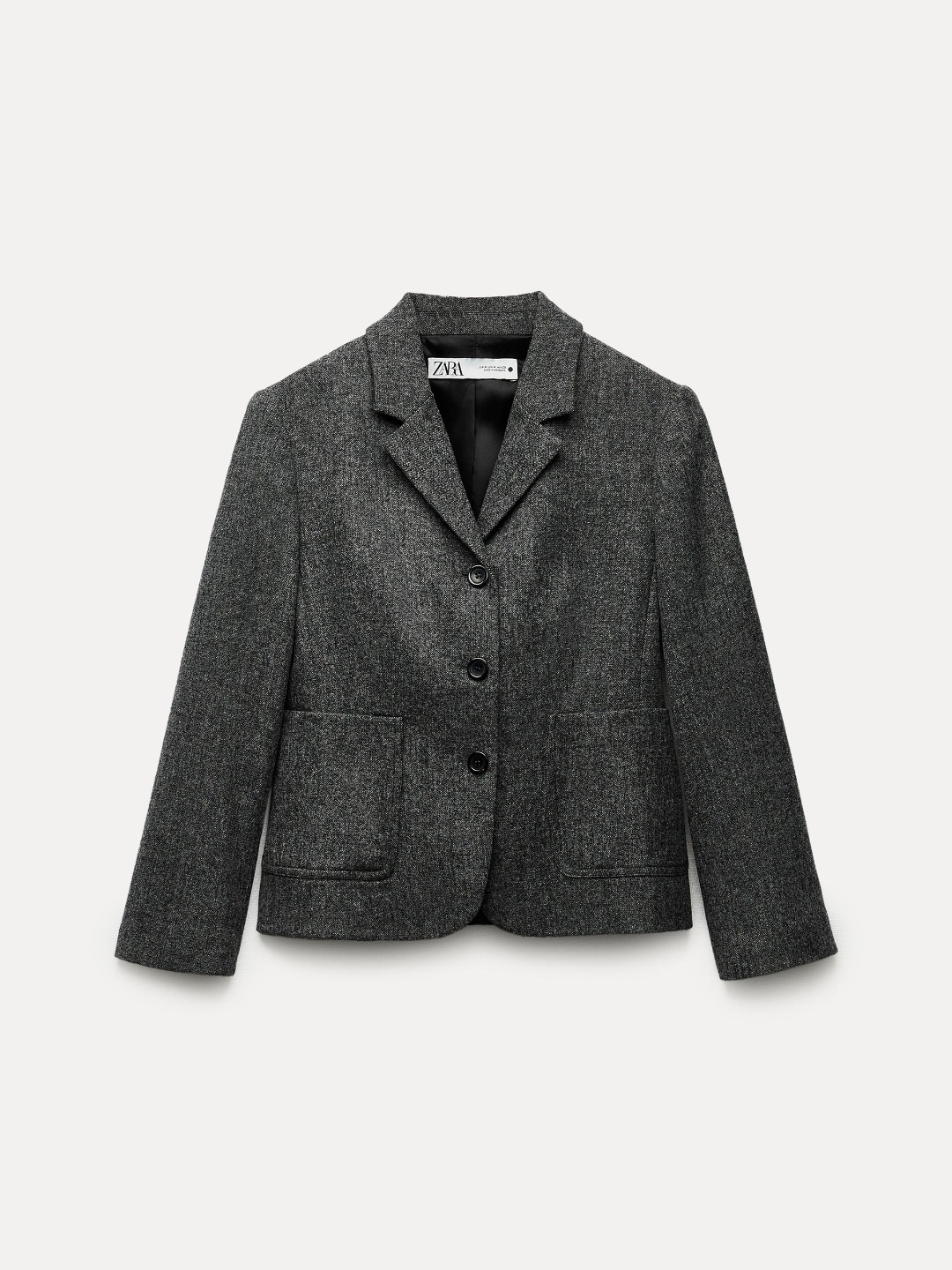 

ZARA Women Grey Blazers