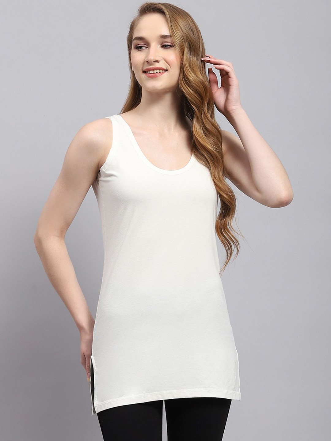 

Monte Carlo Women Thermal Tops, White