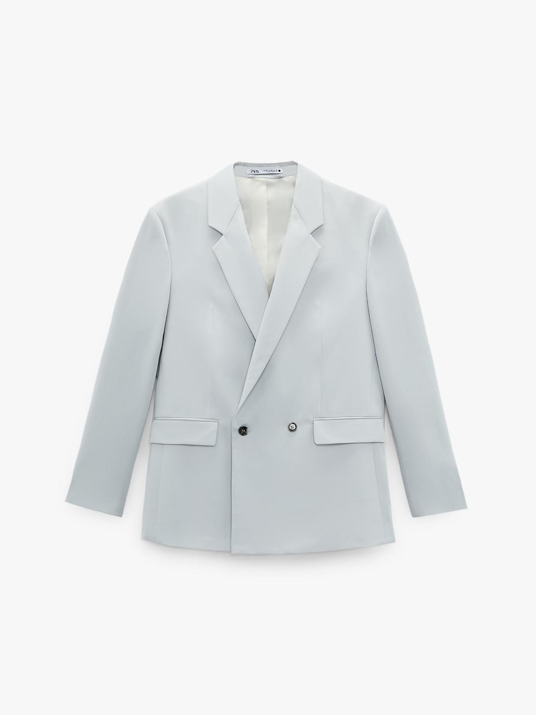 

ZARA Men Blue Blazers