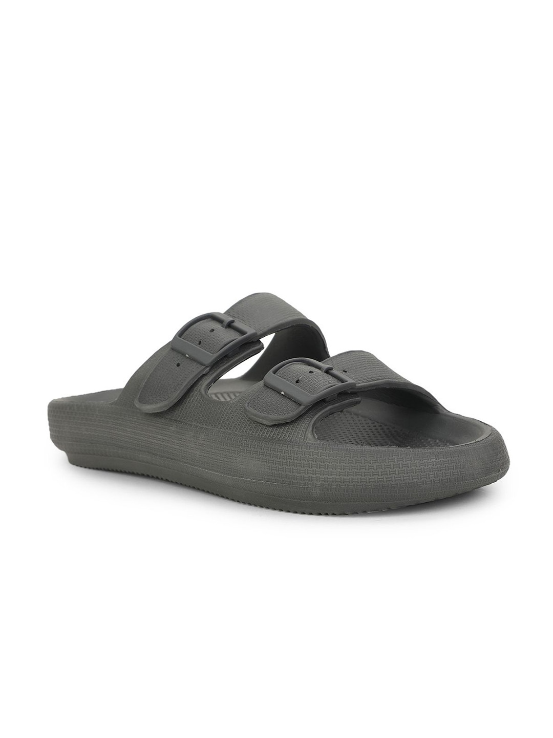 

Floatz Men Grey Open Toe Synthetic Casual Sliders Flip Flops