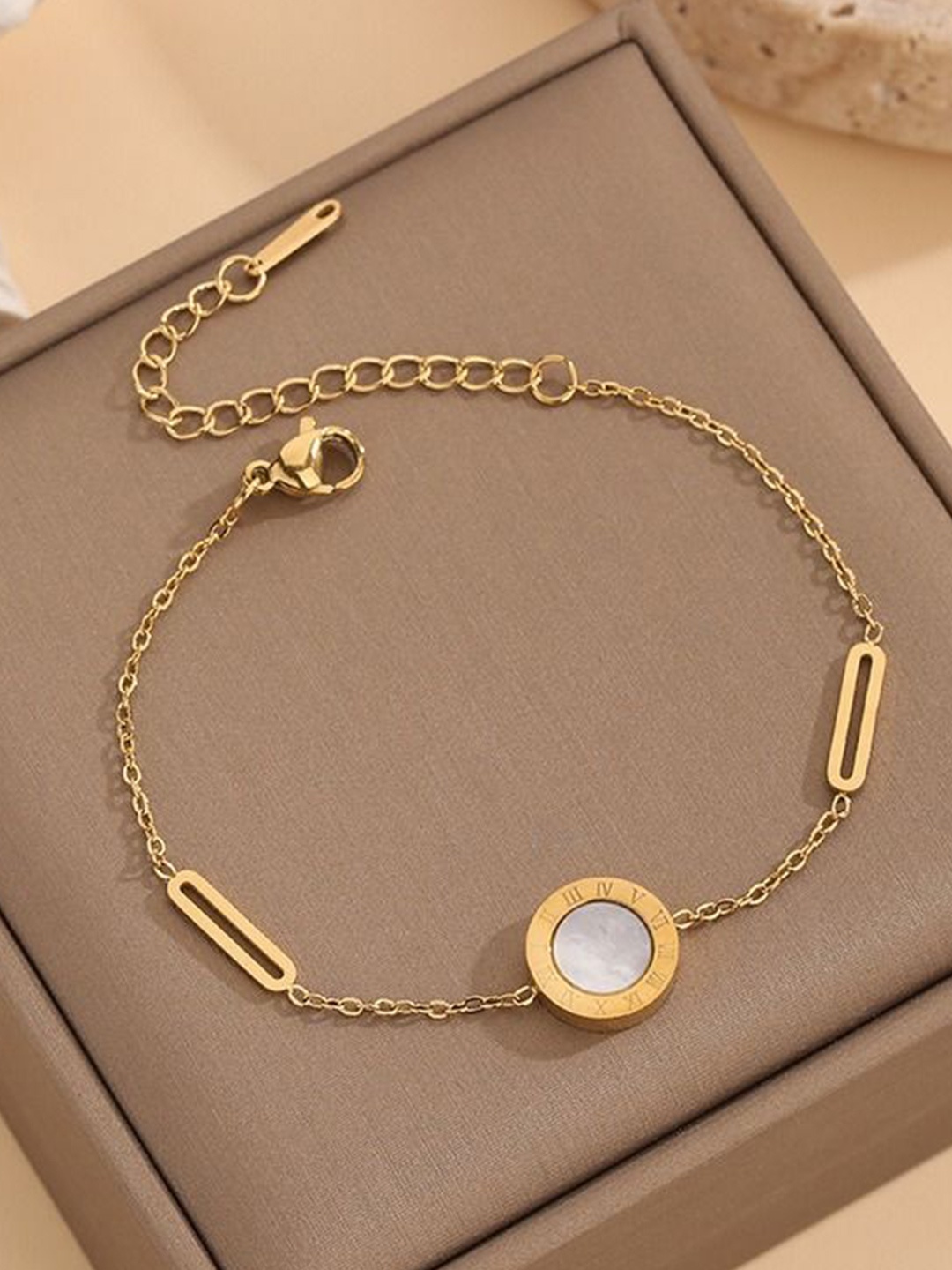 

MYKI Gold-Plated Stainless Steel Wraparound Bracelet
