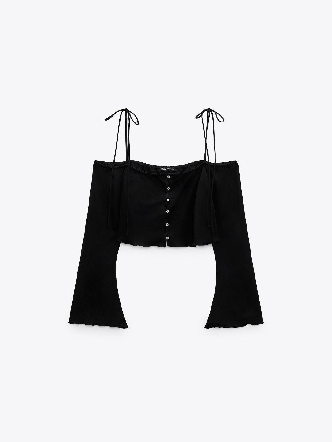 

ZARA Adults-Women Tops, Black