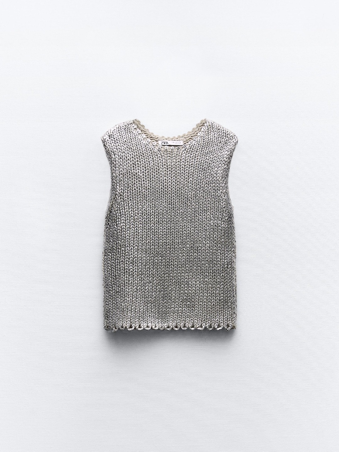 

ZARA Women Silver Waistcoat