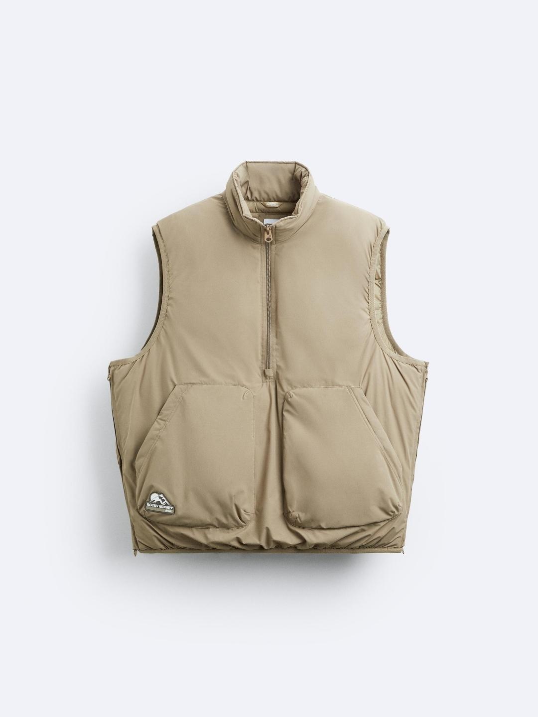 

ZARA Men Brown Waistcoat