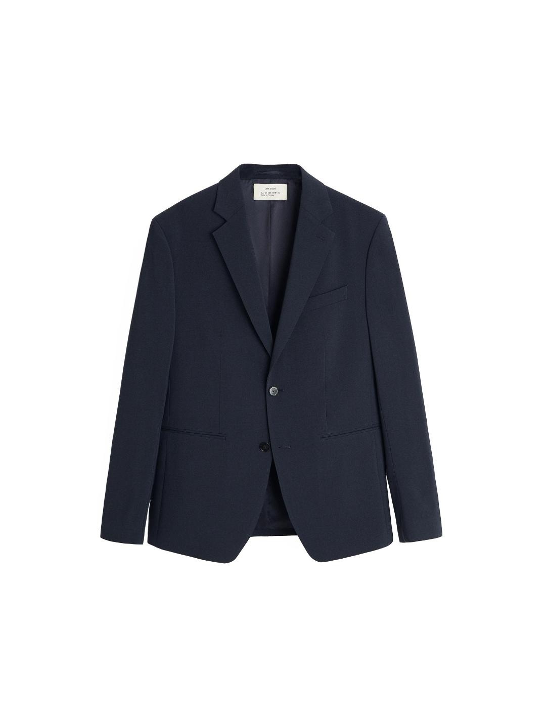 

ZARA Men Navy Blue Blazers