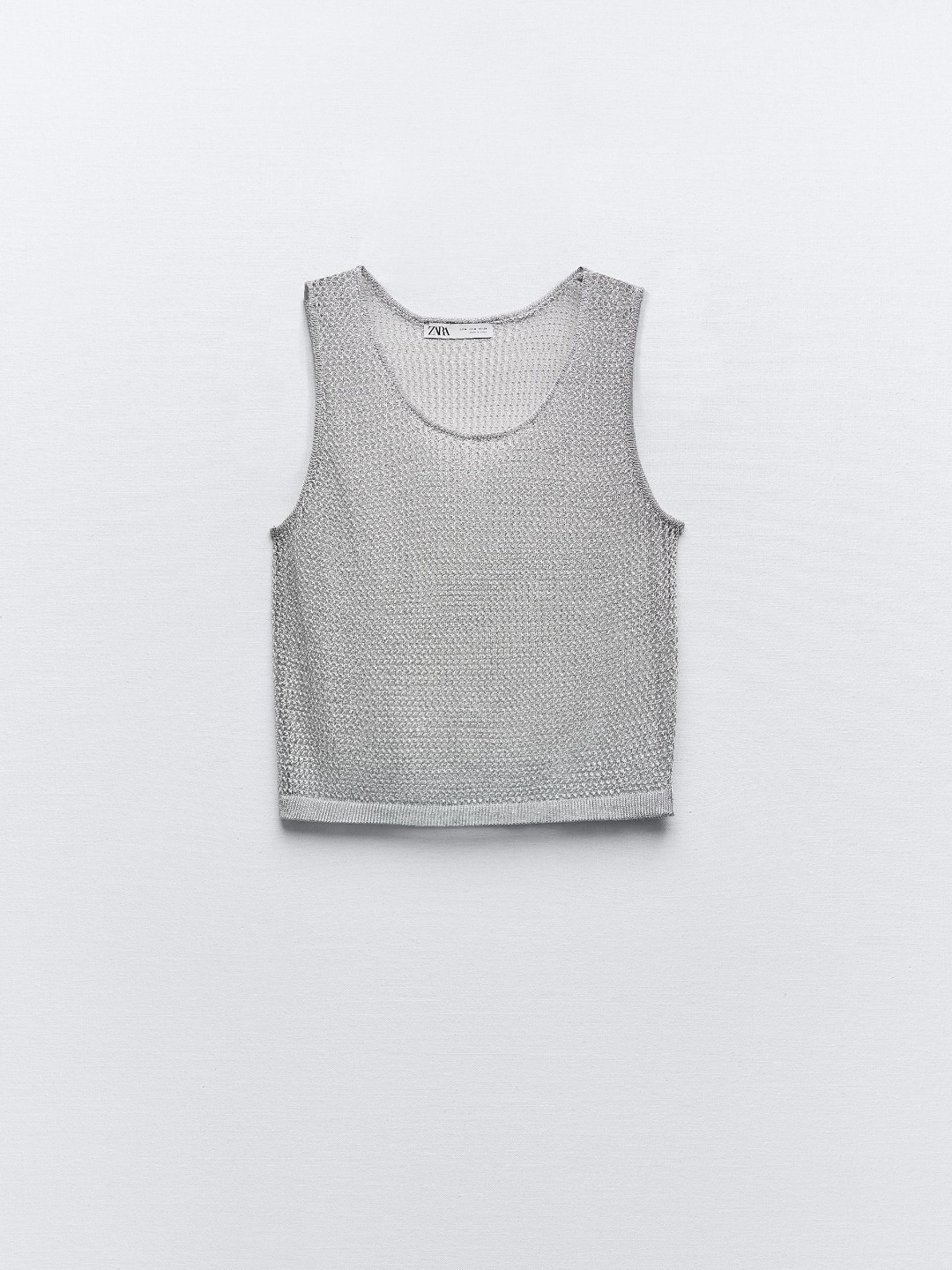 

ZARA Adults-Women Tops, Silver