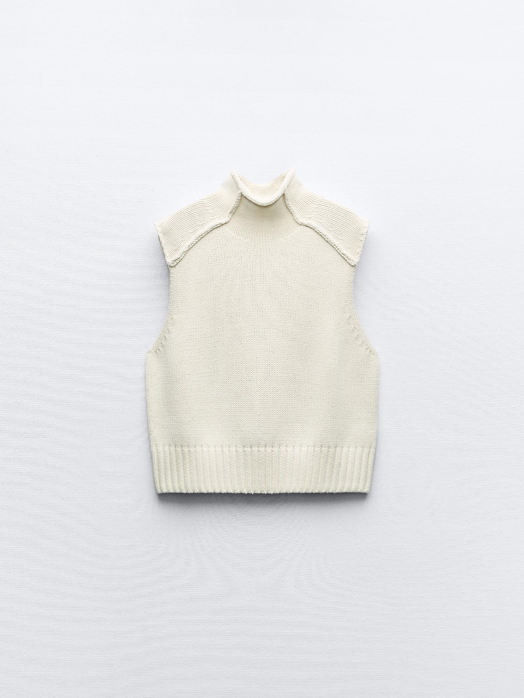 

ZARA Women Beige Waistcoat