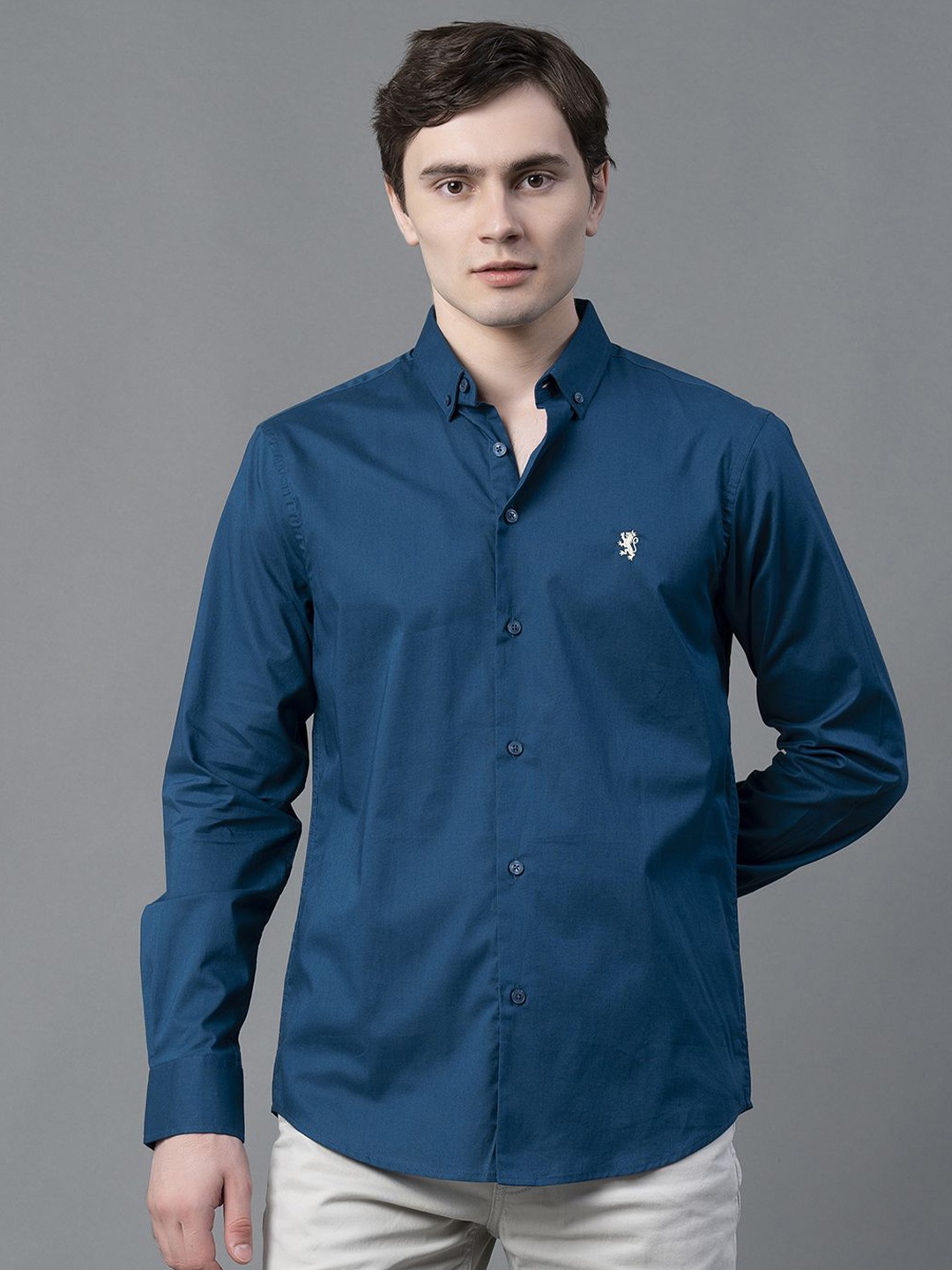 

Red Tape Men Opaque Casual Shirt, Blue