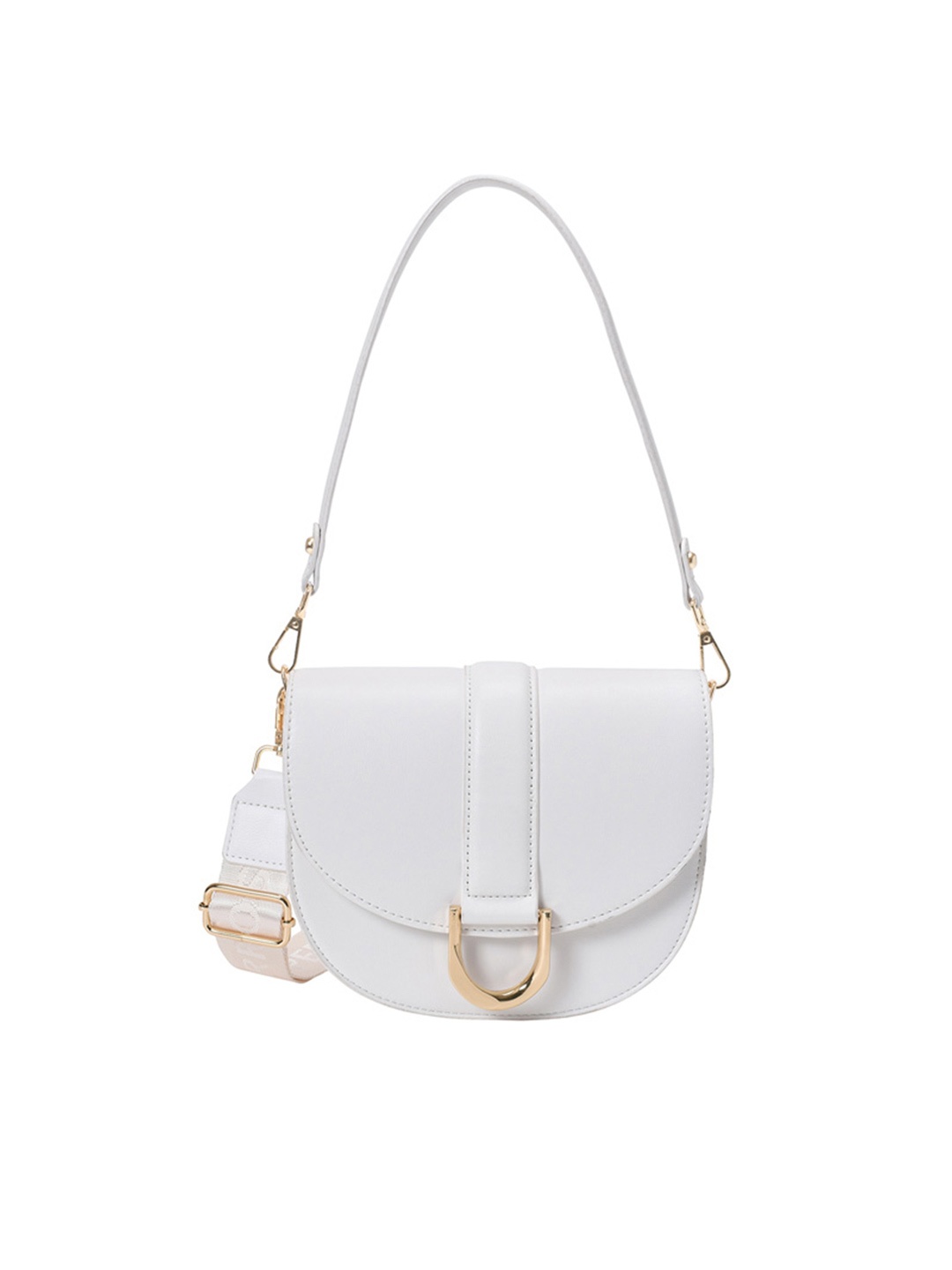 

Lino Perros Structured Shoulder Bag, White