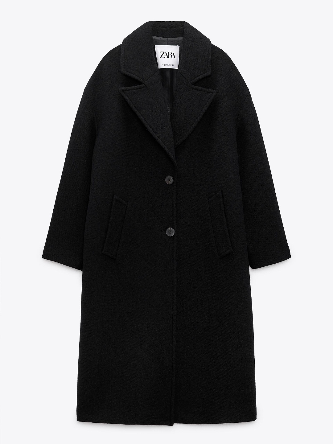 

ZARA Women Black Coats
