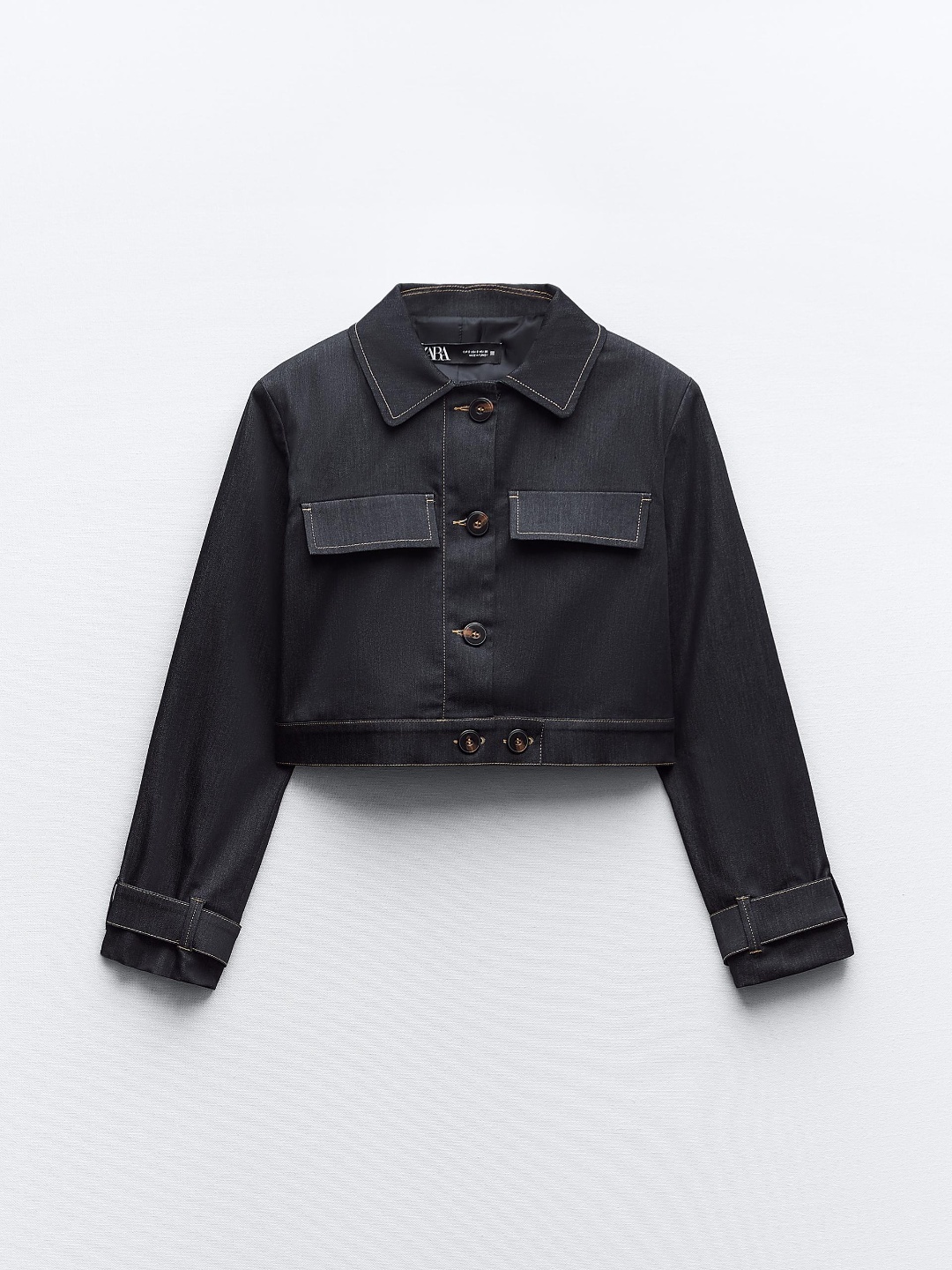 

ZARA Women Navy Blue Blazers