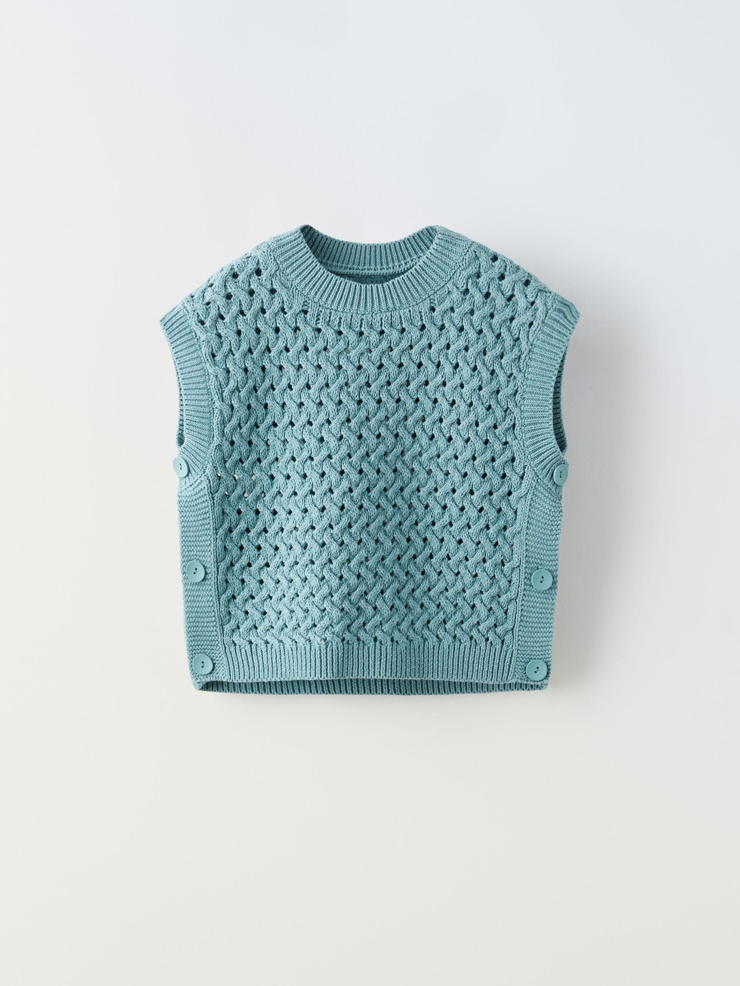 

ZARA Girls Blue Waistcoat