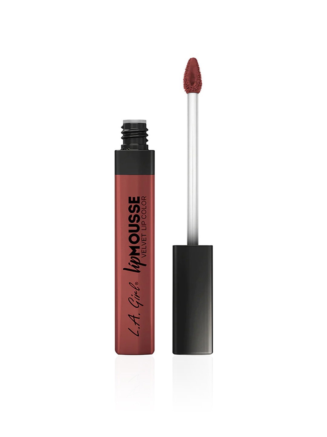 

L.A Girl Non-Sticky Lip Mousse Velvet Lip Color with Vitamin E 6 ml - BFF, Rust