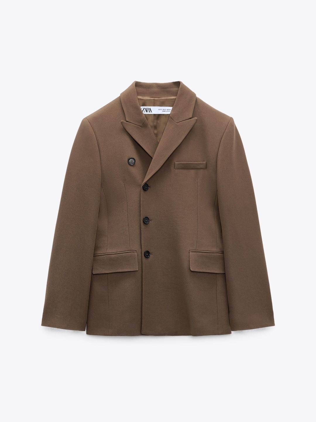 

ZARA Women Brown Blazers