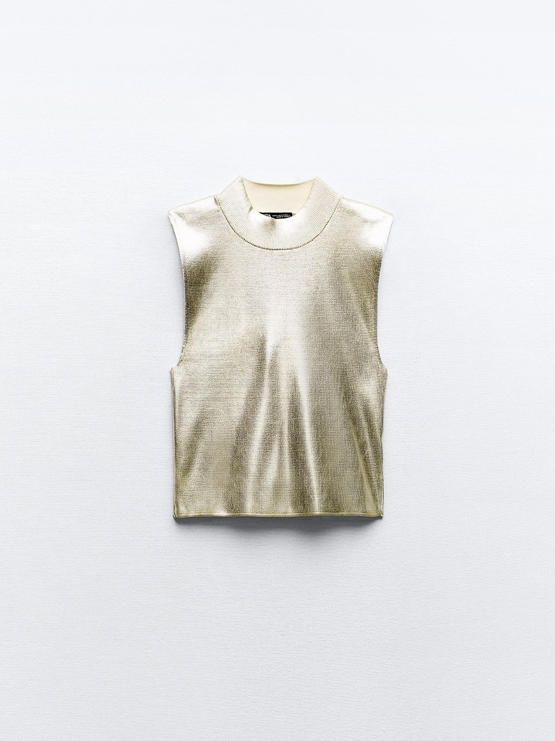 

ZARA Adults-Women Tops, Gold
