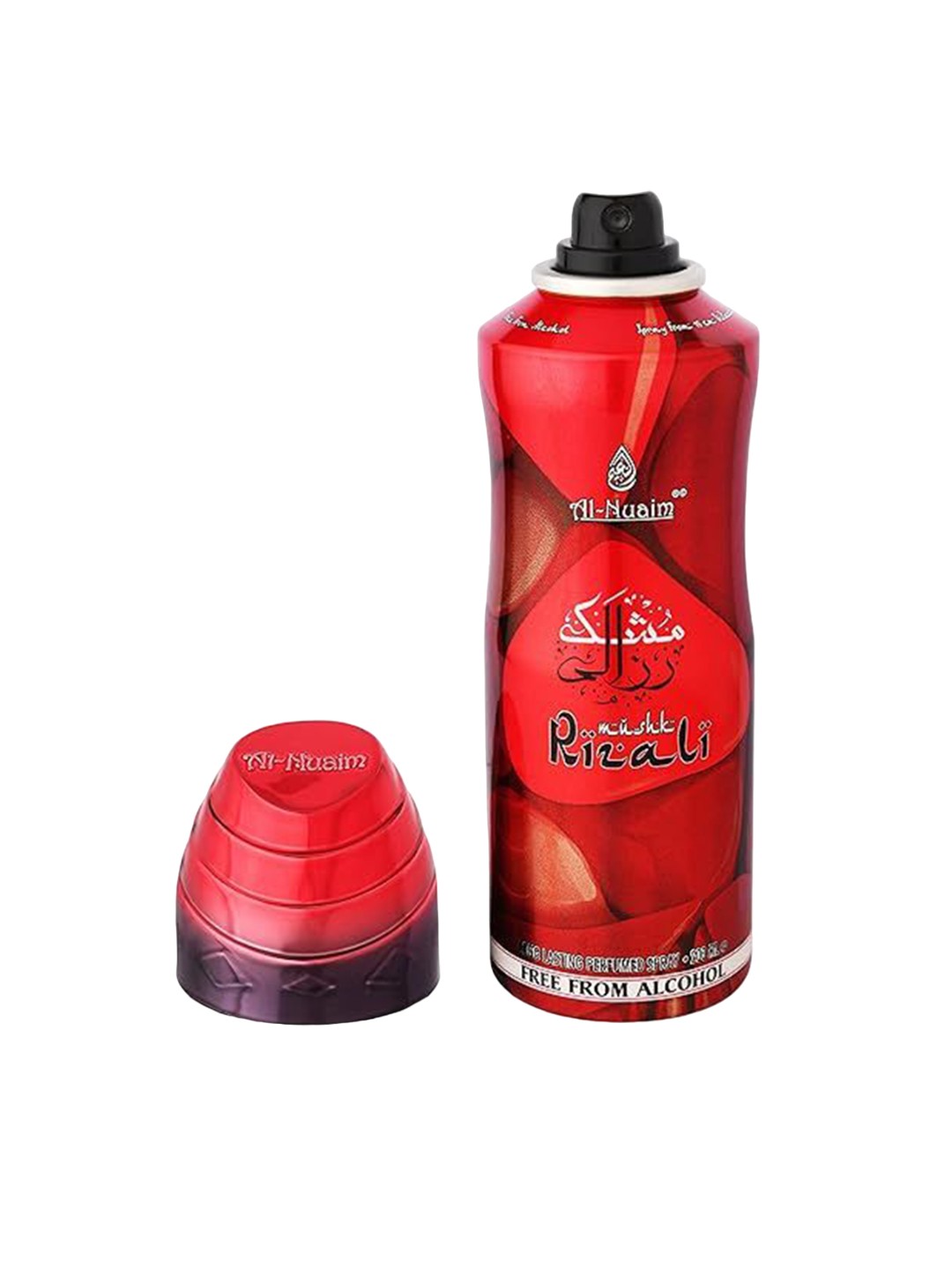 

Al-Nuaim Set Of 4 Mushk Rizxali Deodorant - 200 ml Each, Red